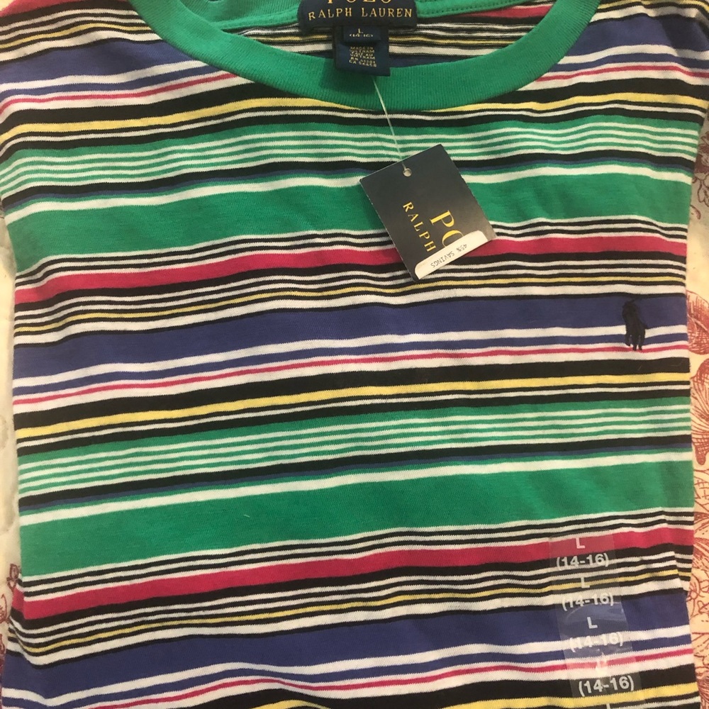 Girls light weight polo shirt